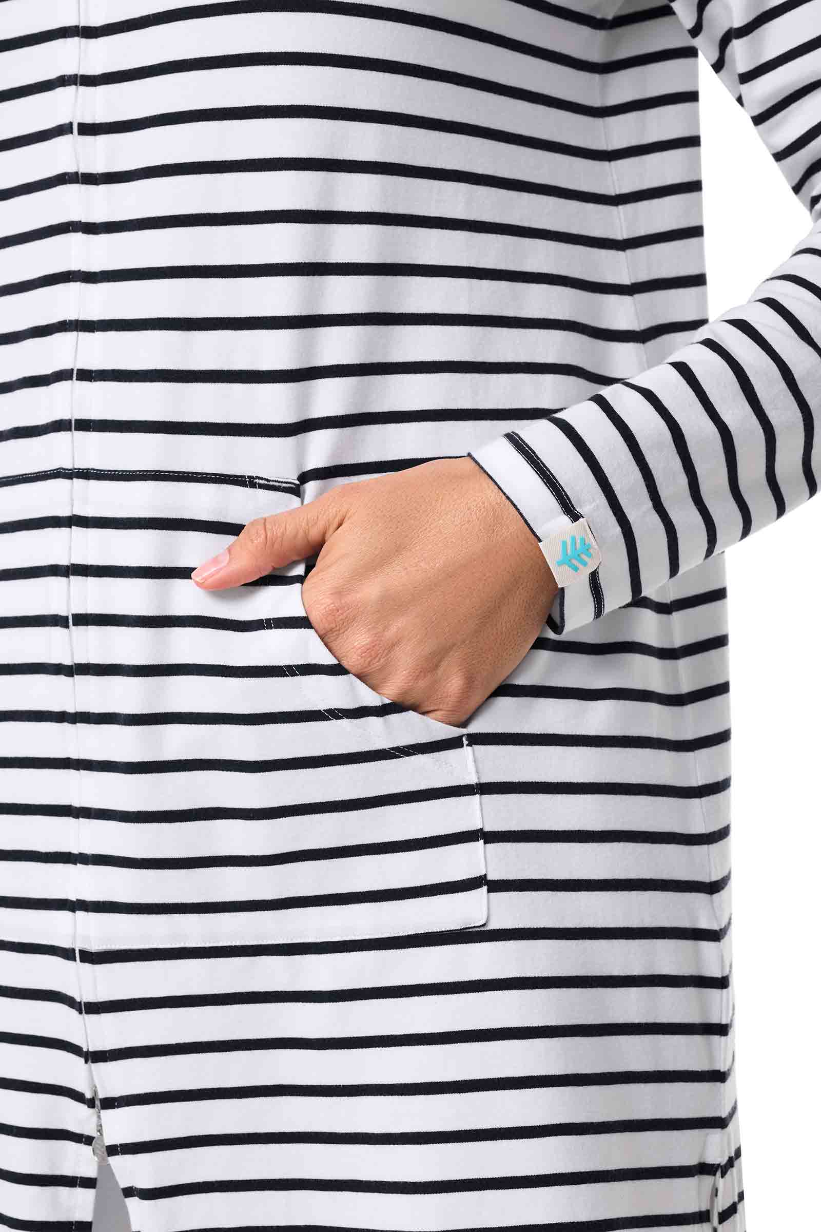 Color_White/Navy Stripe