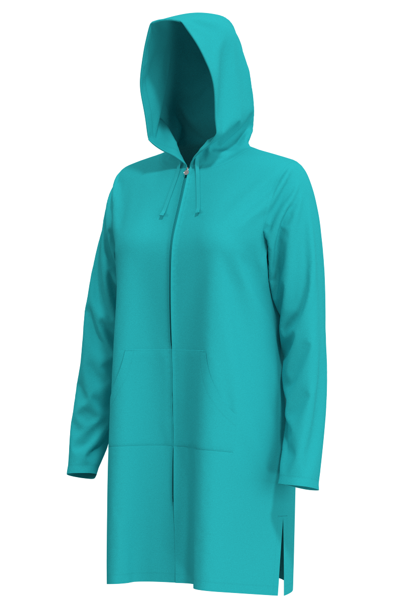Women's Cabana Hoodie | Coolibar Blue