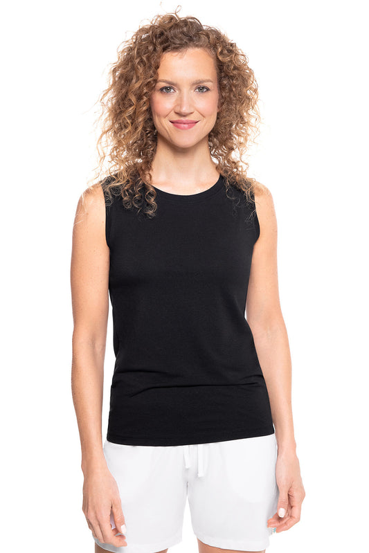 Women's Morada Everyday Basic Tank | Black | Core