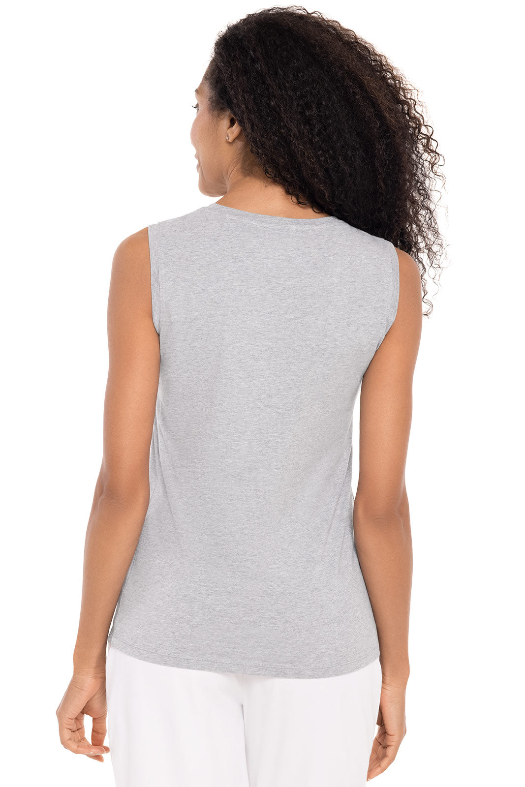 Women's Morada Everyday Basic Tank | Grey Heather