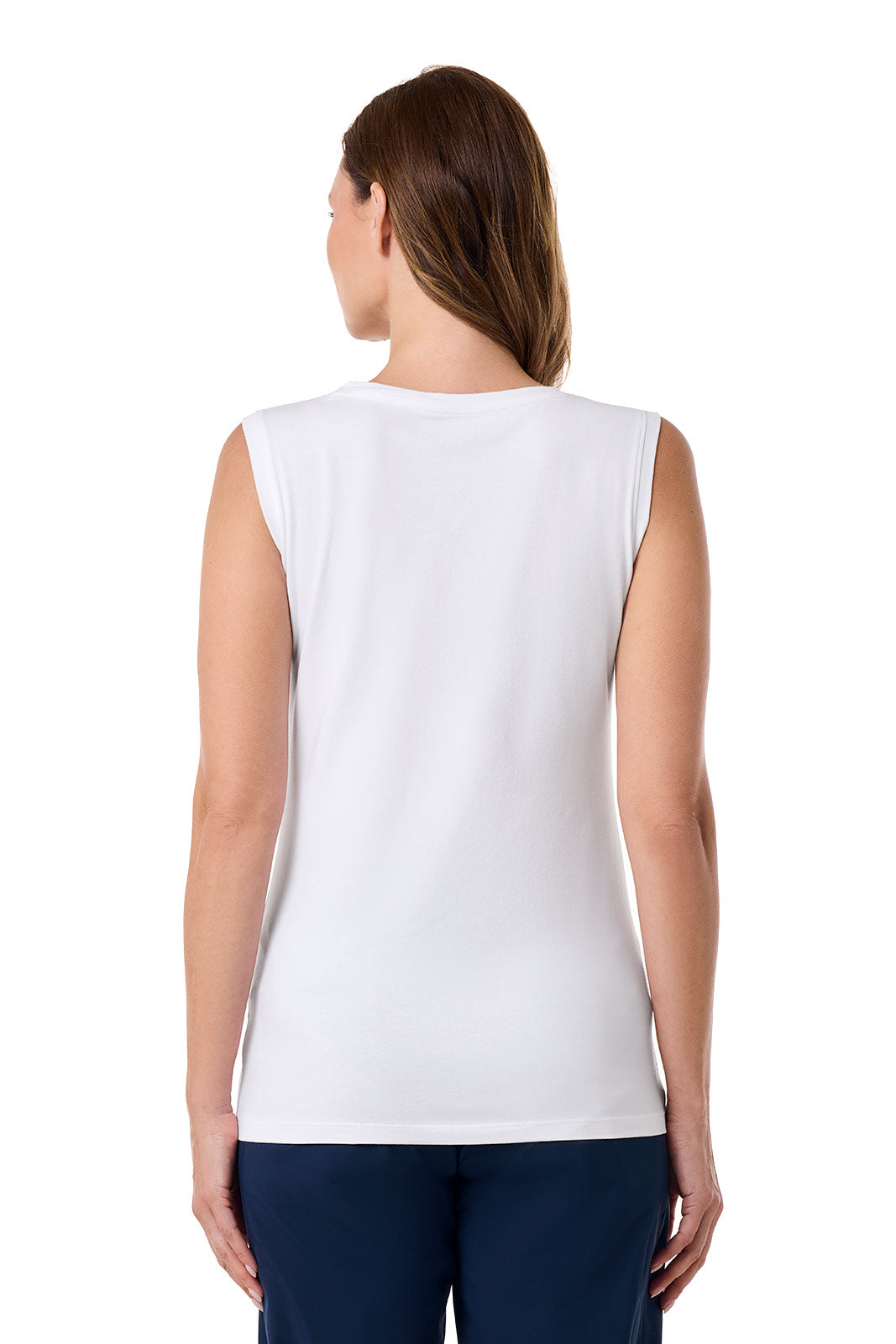 Women's Morada Everyday Basic Tank | White