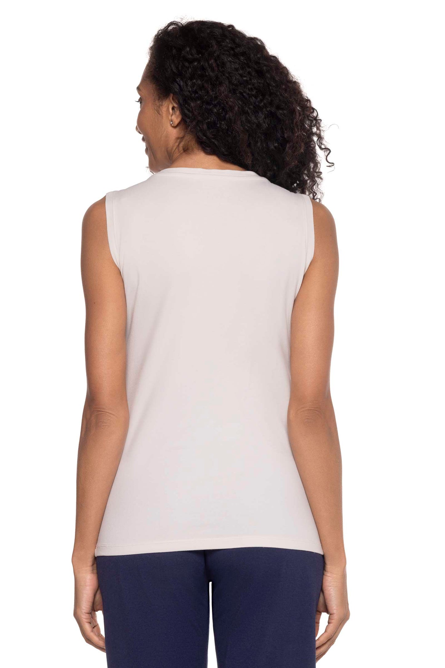 Women's Morada Everyday Basic Tank | Pearl