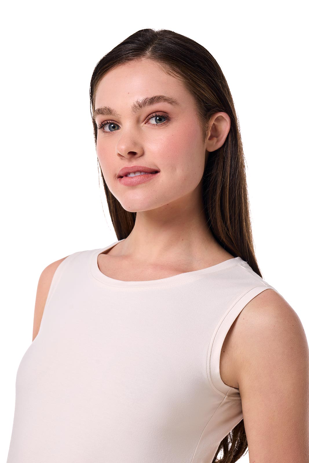 Women's Morada Everyday Basic Tank | Pearl