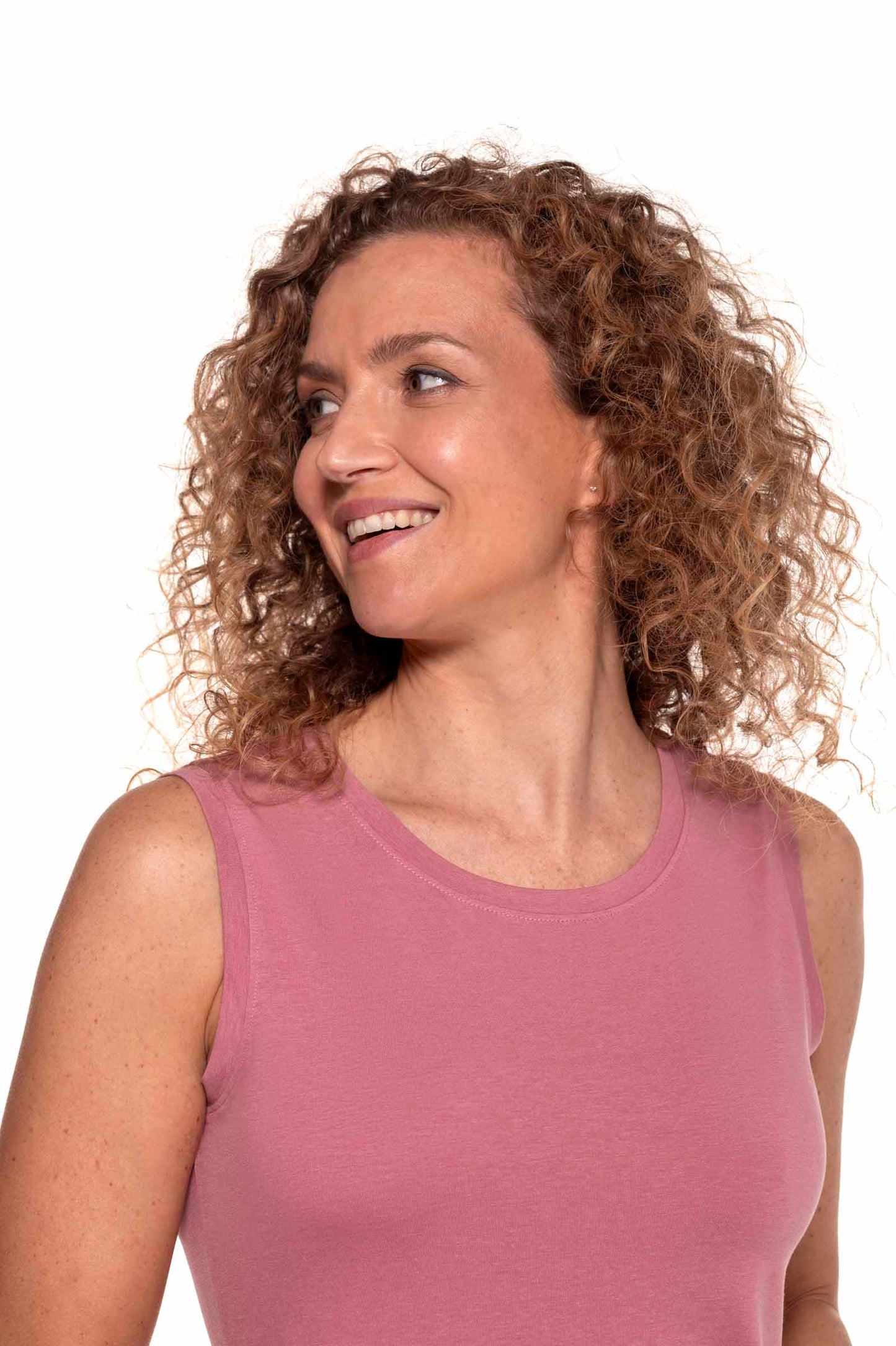 Women's Morada Everyday Basic Tank | Terracotta Rose