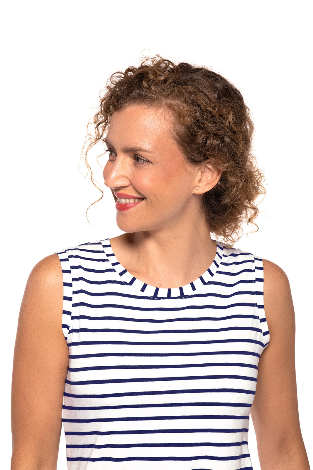 Color_White/Navy Stripe