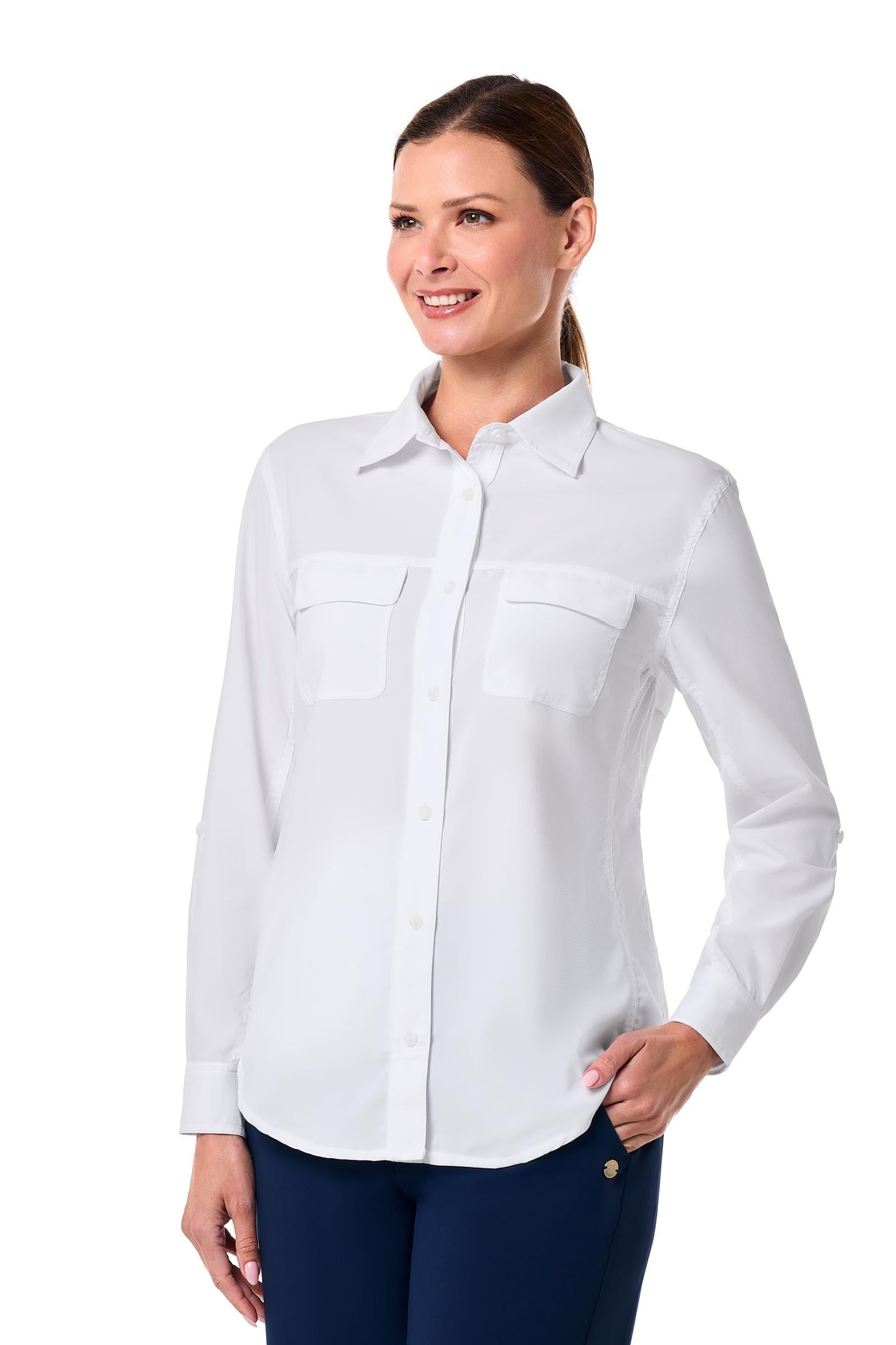 Women's Mylitta Travel Shirt | White