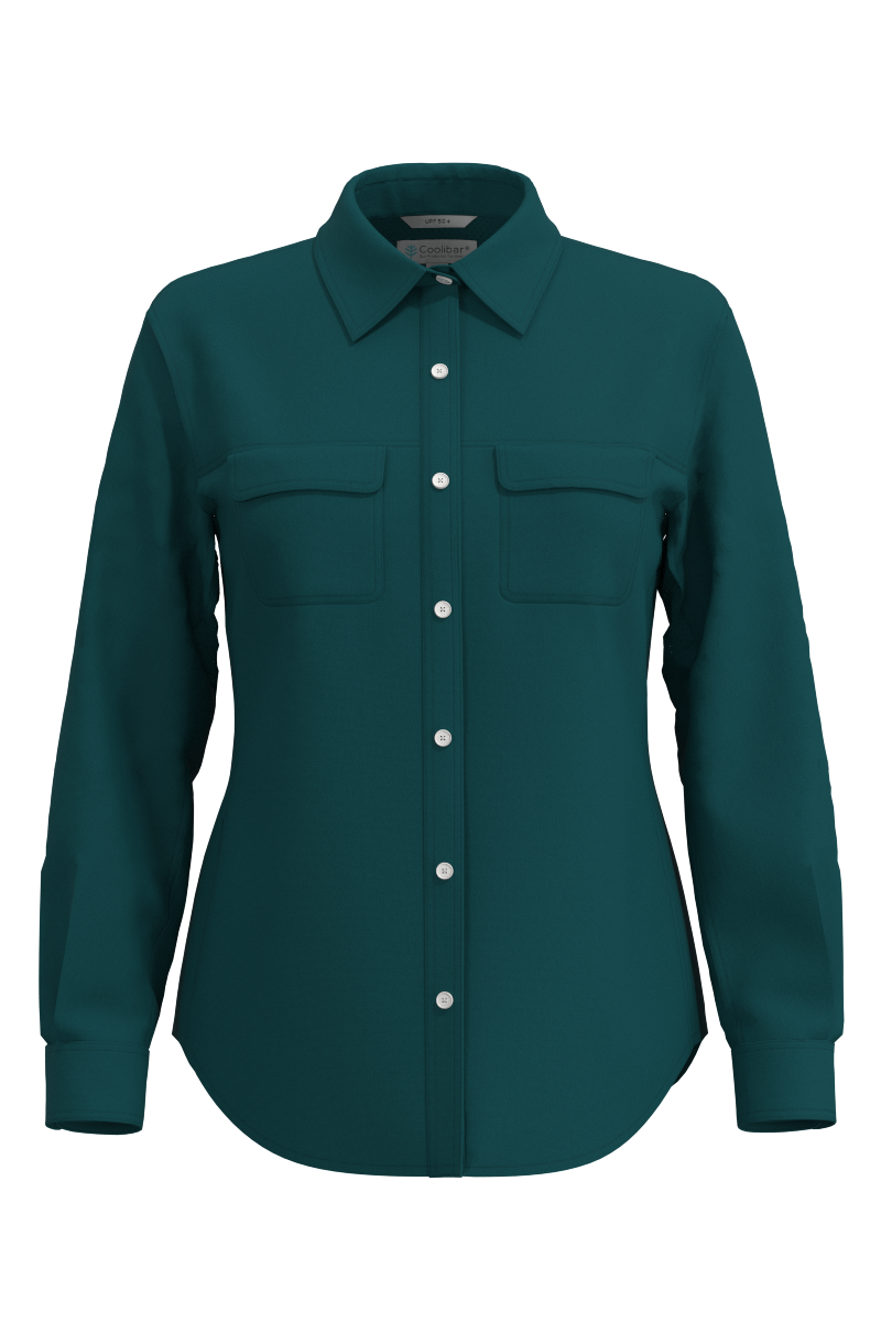 Women's Mylitta Travel Shirt | Transformative Teal