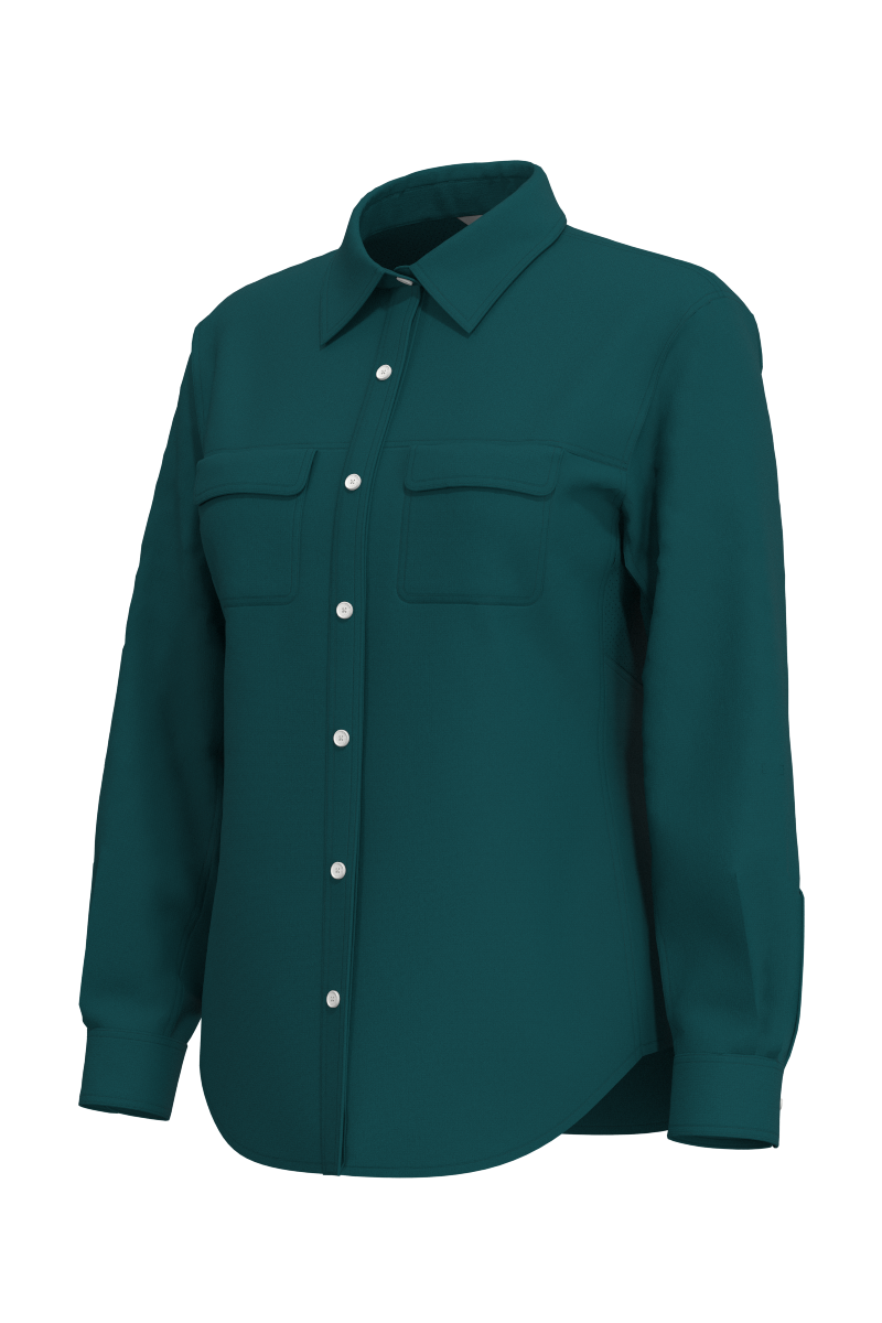 Women's Mylitta Travel Shirt | Transformative Teal