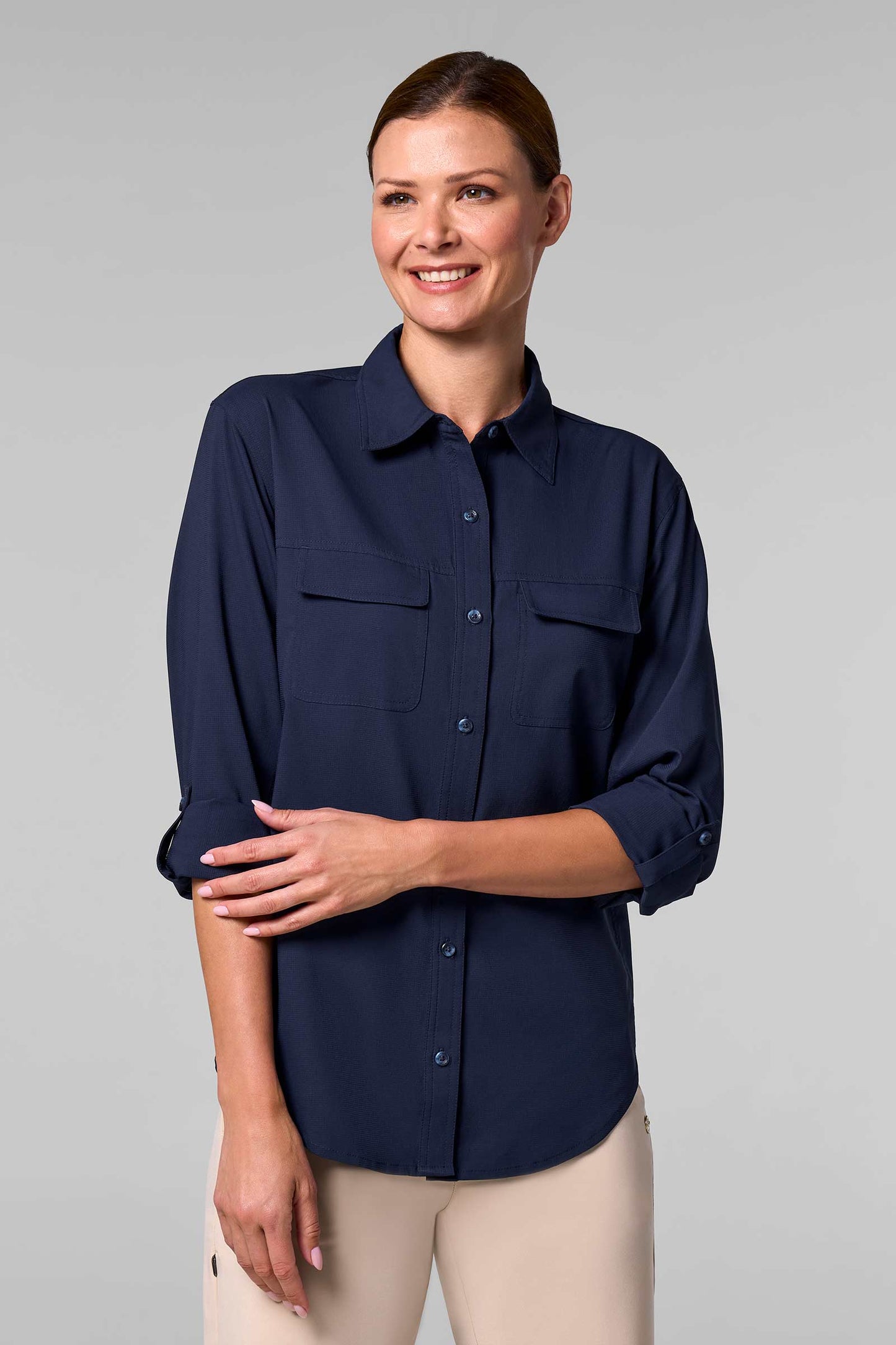 Women's Mylitta Travel Shirt | Navy