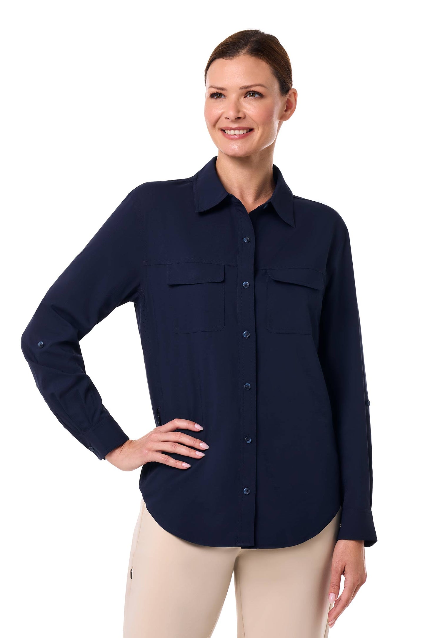 Women's Mylitta Travel Shirt | Navy