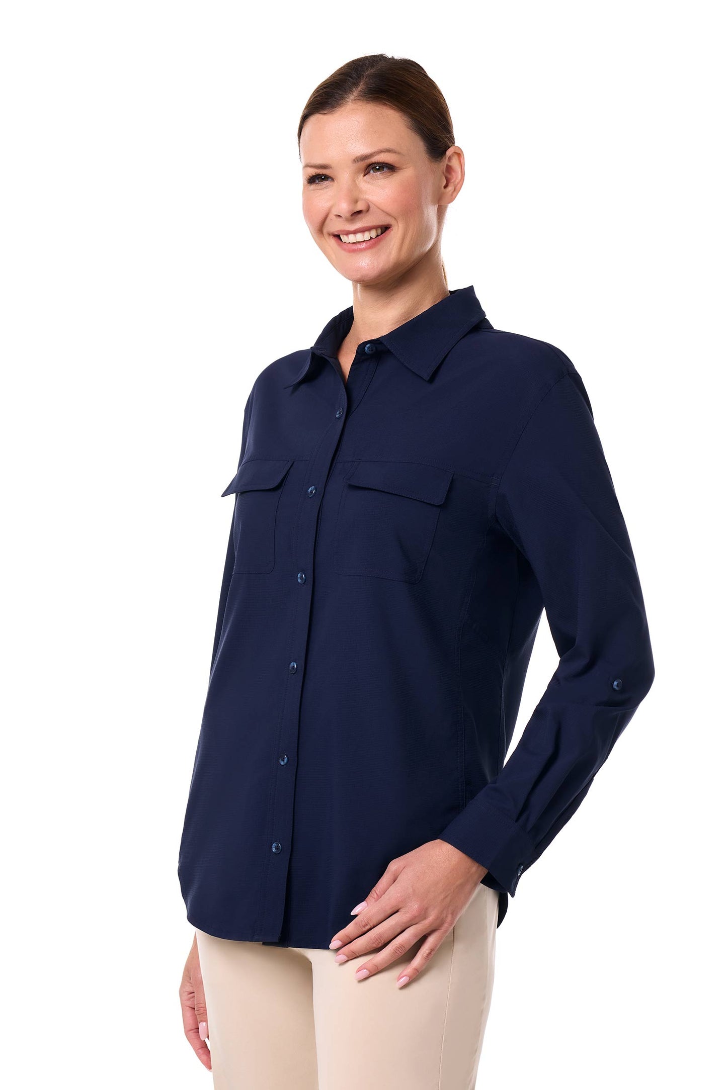 Women's Mylitta Travel Shirt | Navy