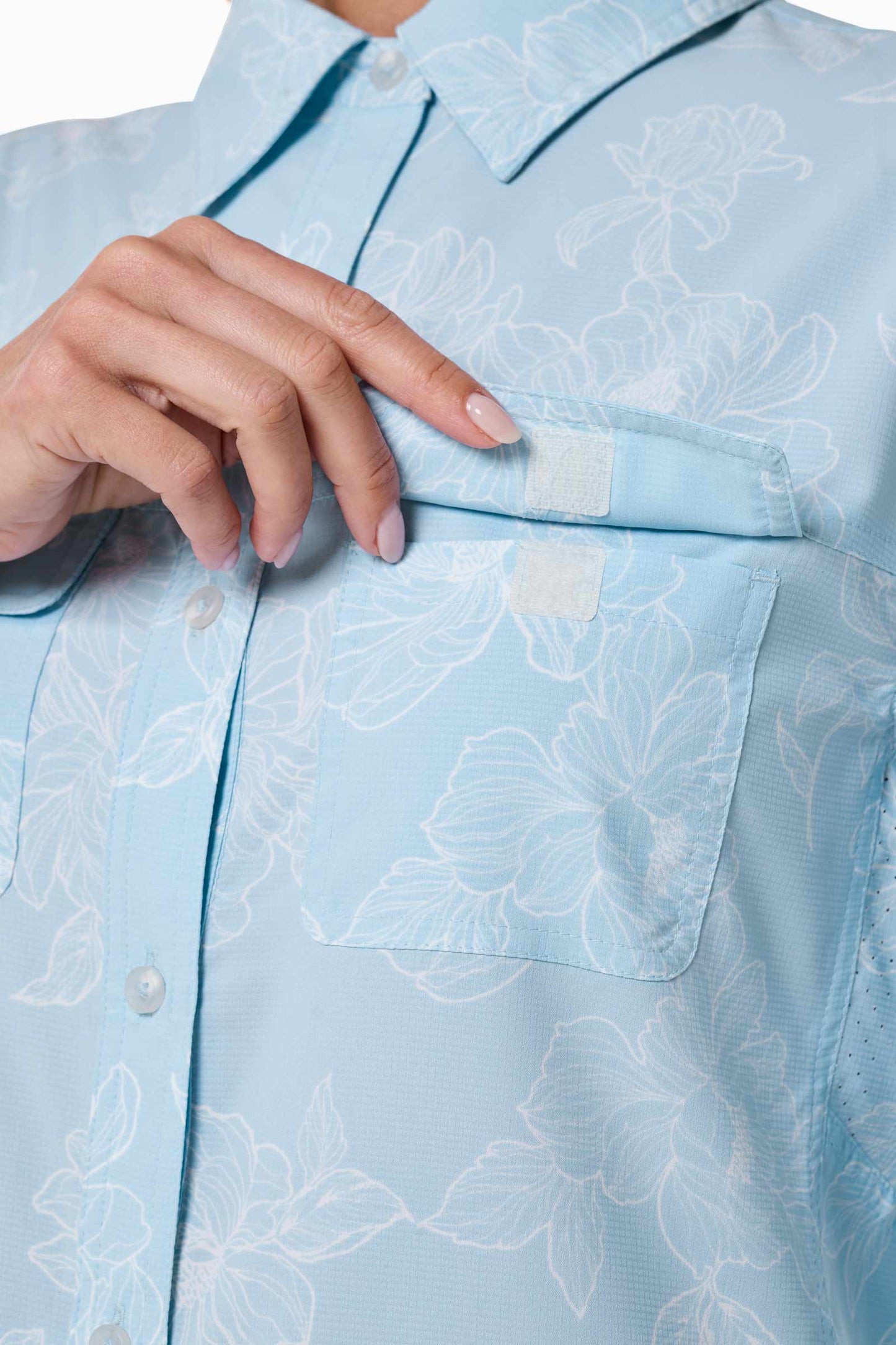 Women's Mylitta Travel Shirt | Skyride Perfect Peony