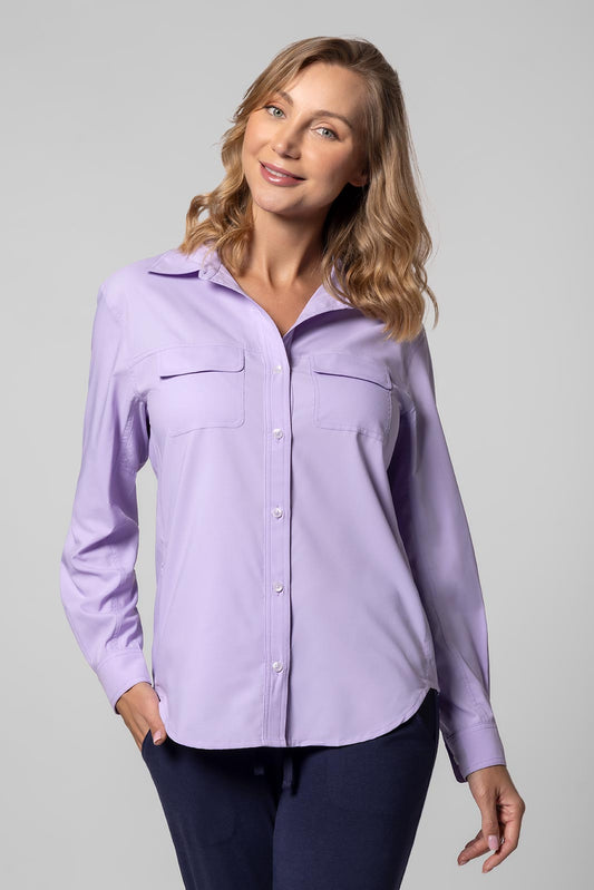 Women's Mylitta Travel Shirt | Lavendula