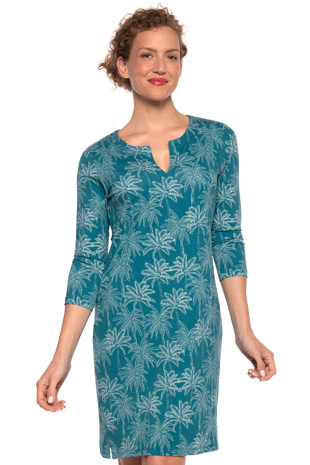 Color_Tahitian Teal Swaying Palms