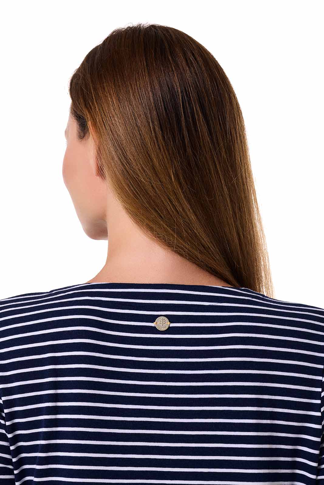 Women's Oceanside Tunic Dress | Navy/White Stripe