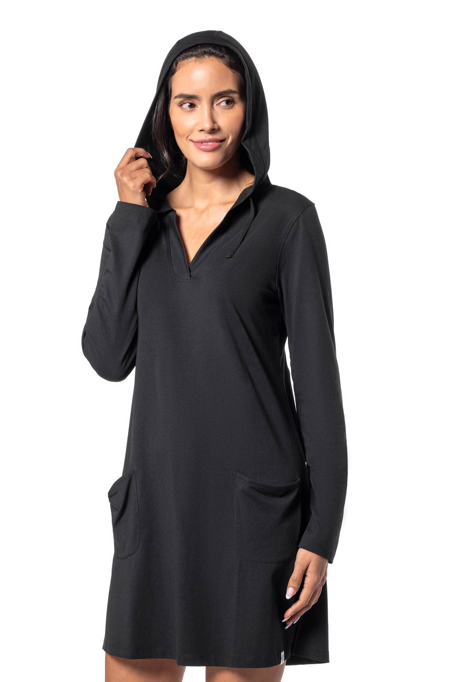 Women's Catalina Beach Cover-Up Dress | Black