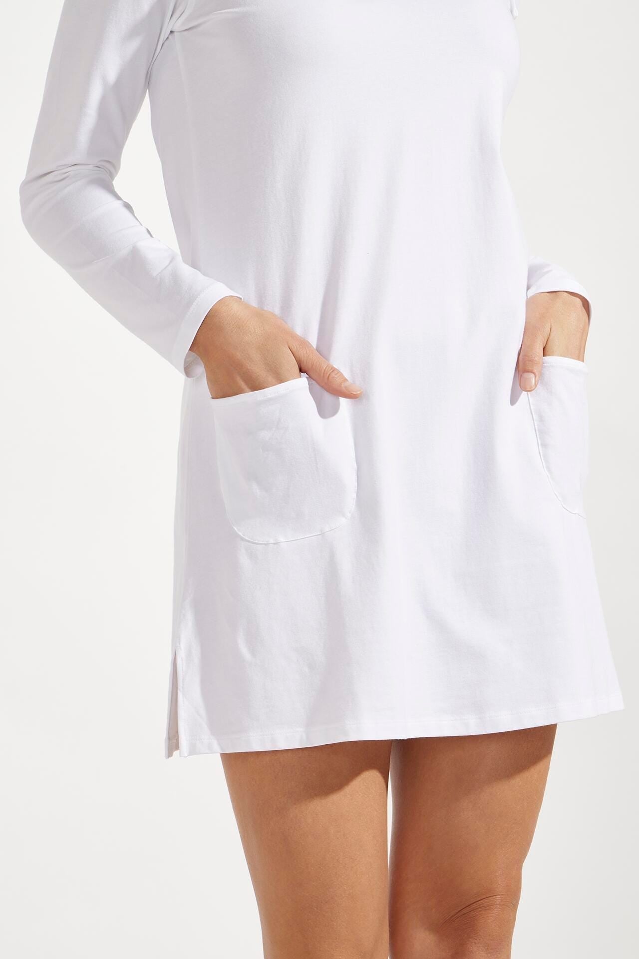 Women's Catalina Beach Cover-Up Dress | White