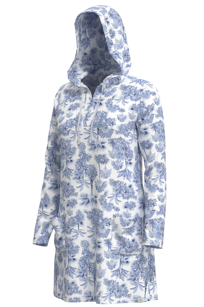 Women's Catalina Beach Cover-Up Dress | Periwinkle Isla Bonita