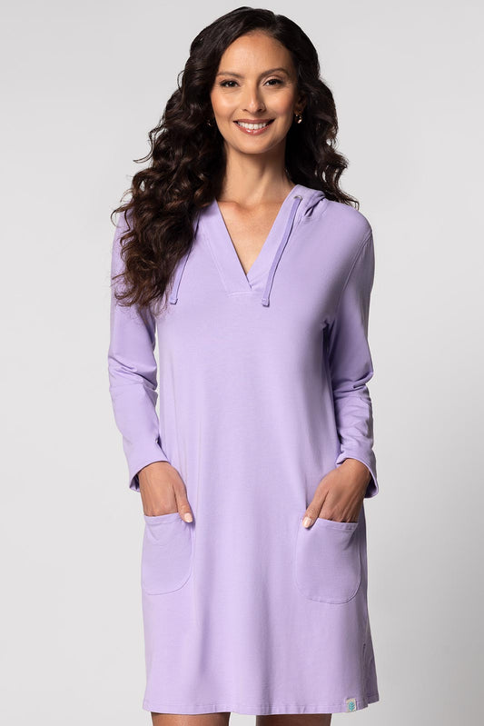 Women's Catalina Beach Cover-Up Dress | Lavendula