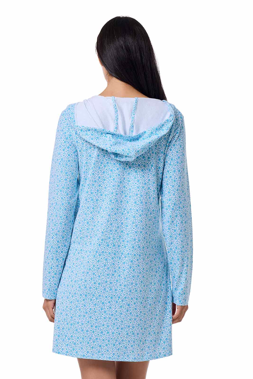 Women's Catalina Beach Cover-Up Dress | Malibu Blue Shell We