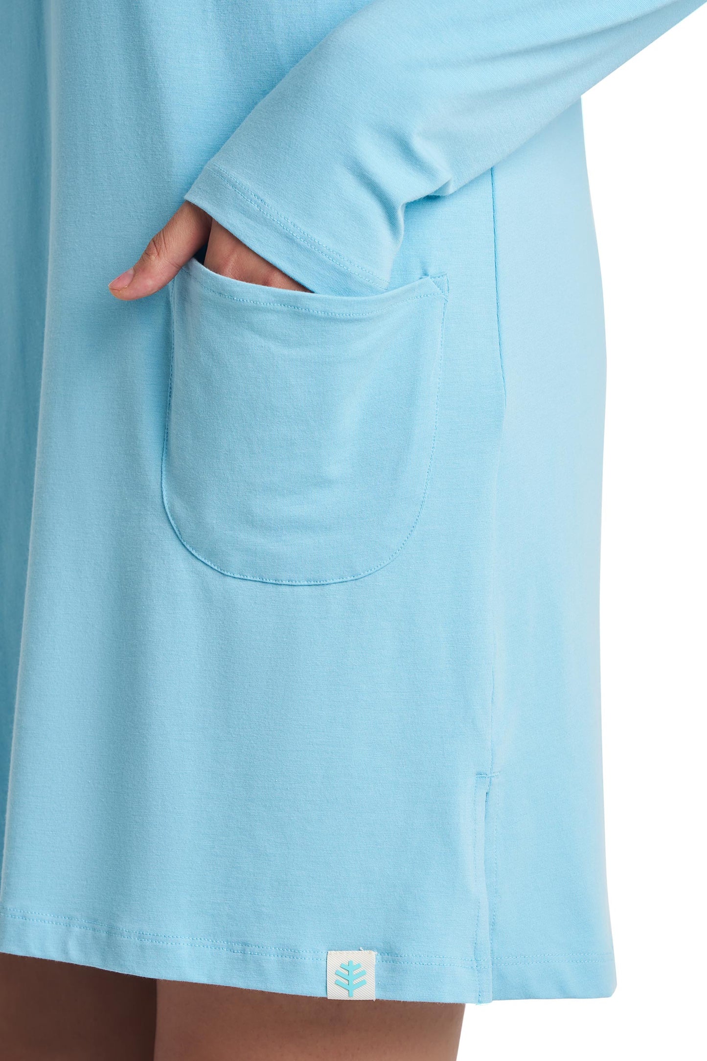 Women's Catalina Beach Cover-Up Dress | Arctic Blue