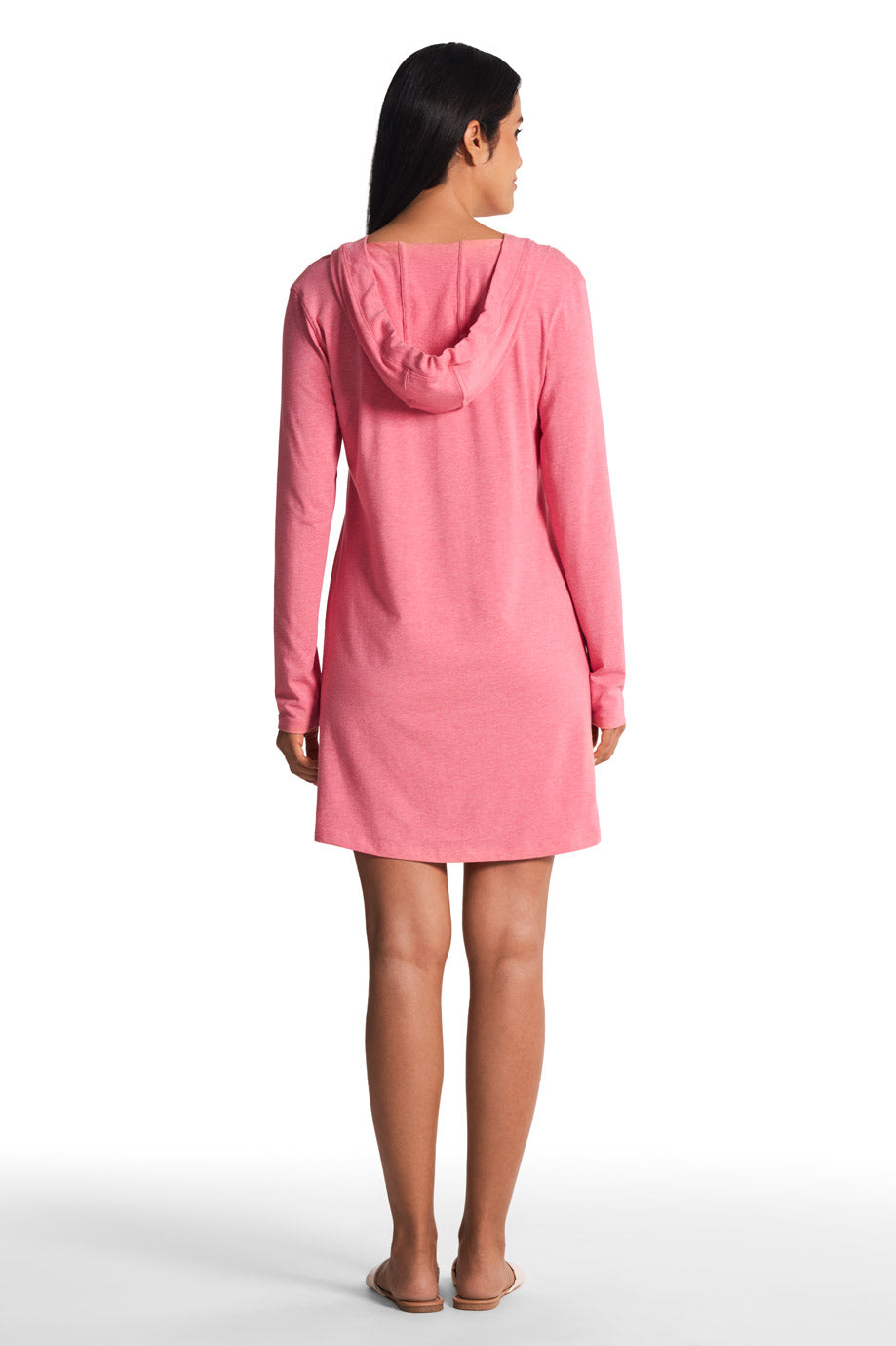Women's Catalina Beach Cover-Up Dress | Flamingo Pink Heather