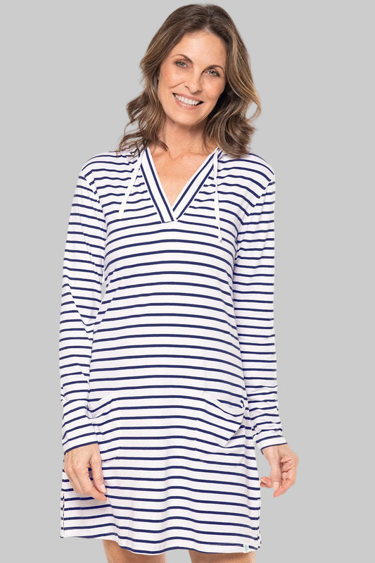 Color_White/Navy Stripe