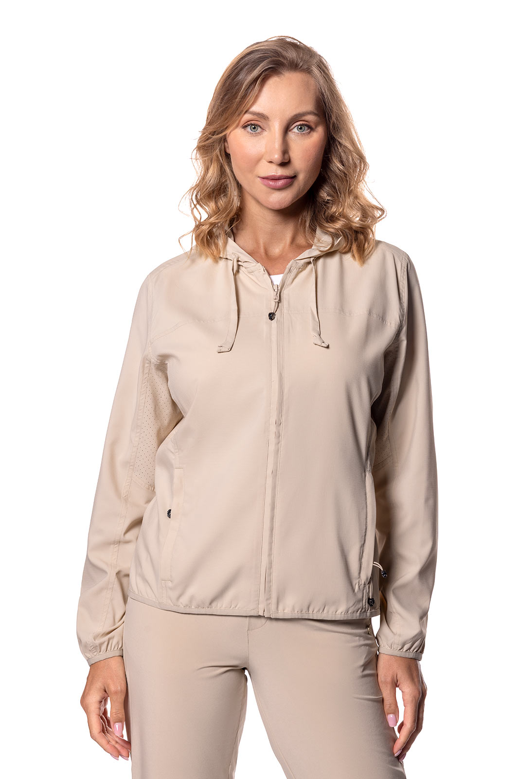 Women's Arcadian Packable Sunblock Jacket | Pale Khaki
