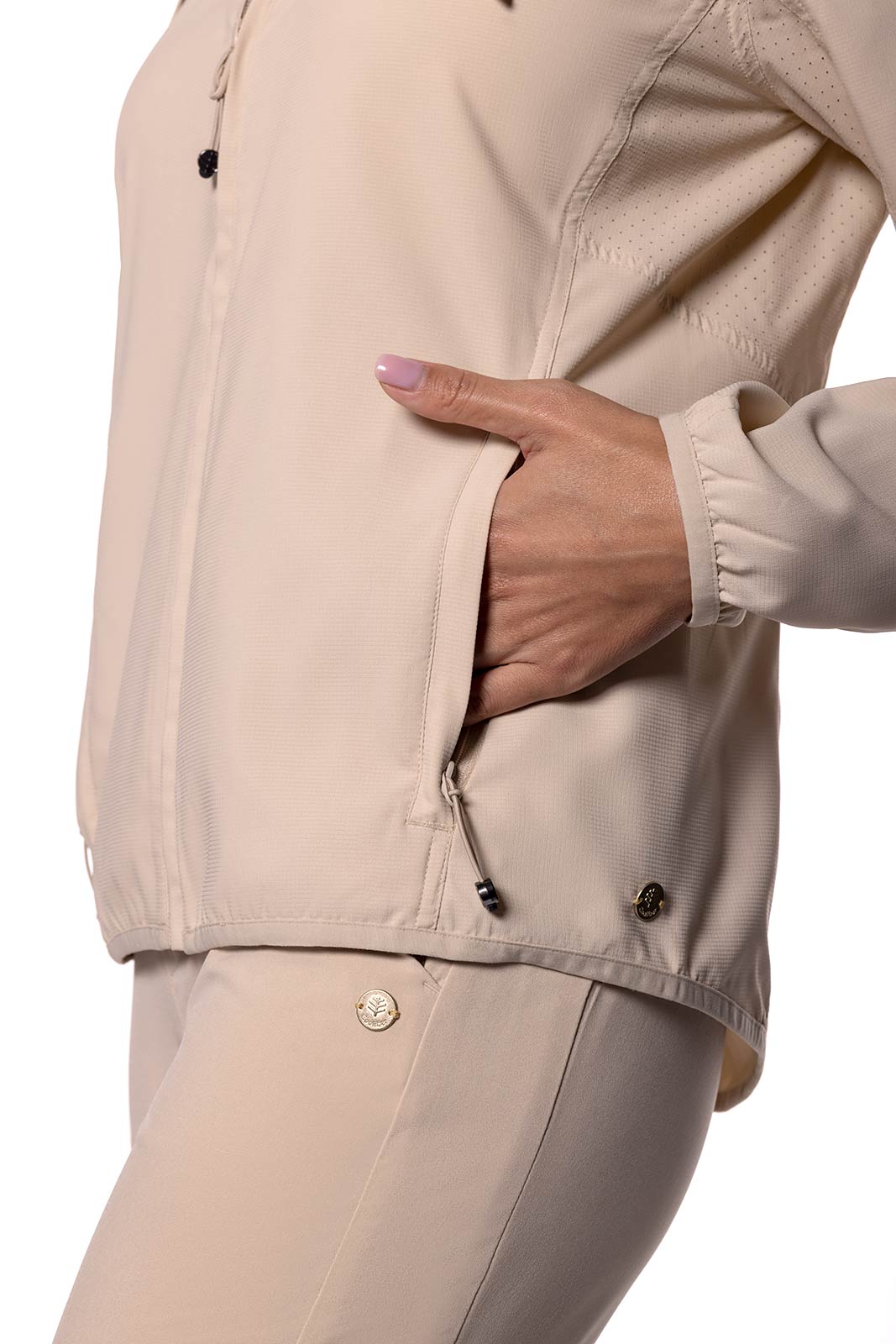 Women's Arcadian Packable Sunblock Jacket | Pale Khaki