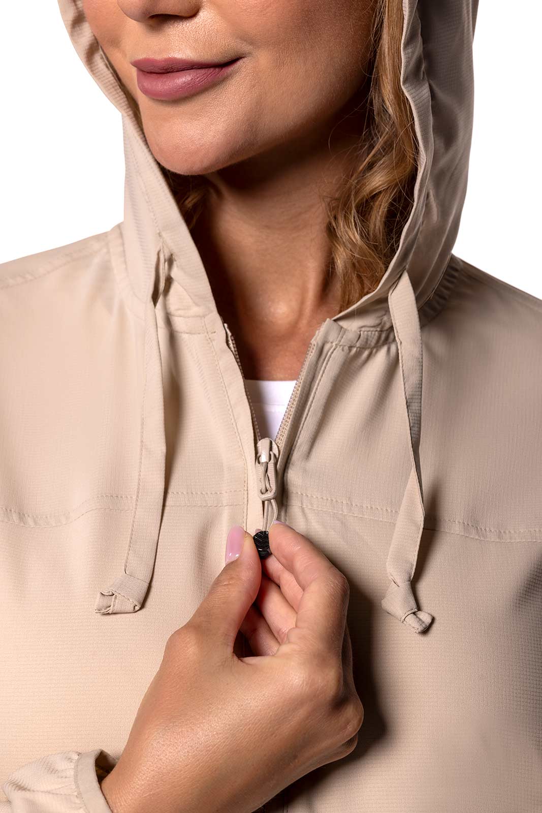 Women's Arcadian Packable Sunblock Jacket | Pale Khaki
