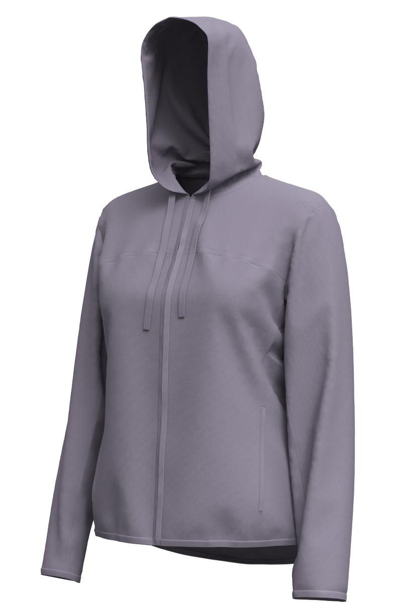Women's Arcadian Packable Sunblock Jacket | Lavender Grey