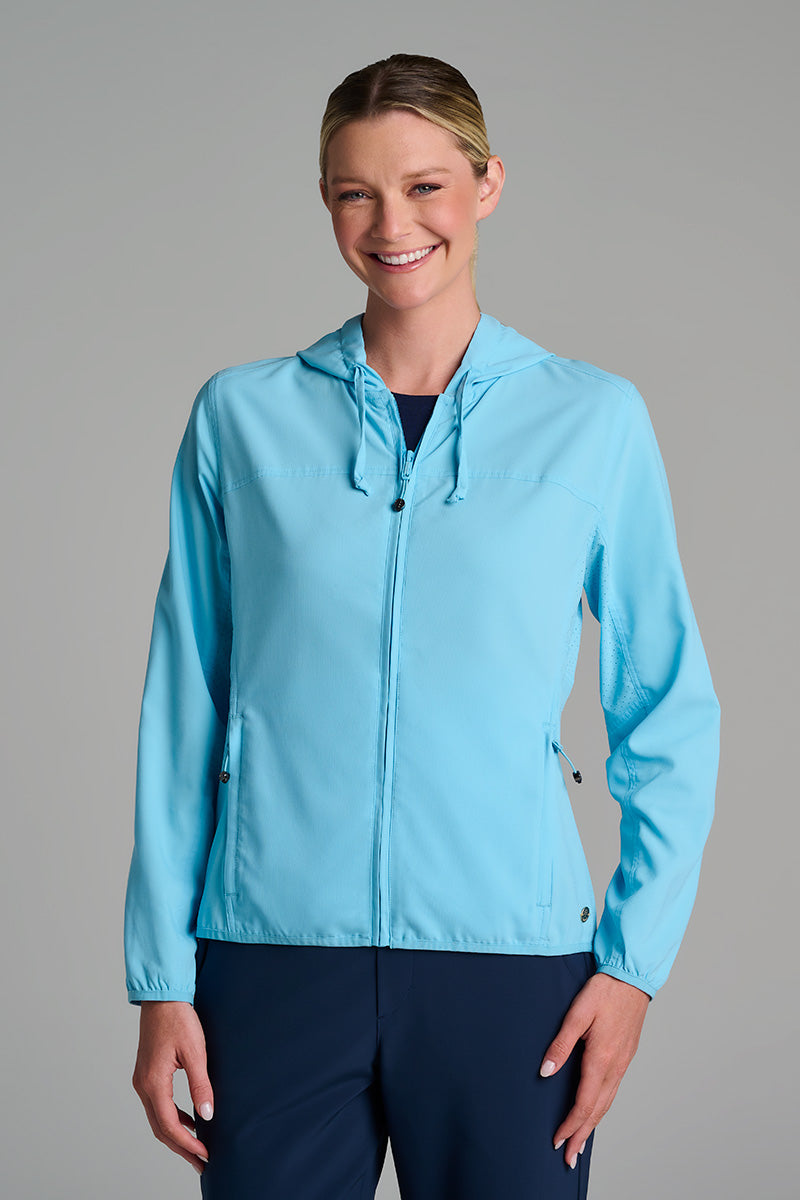 Women's Arcadian Packable Sunblock Jacket | Arctic Blue