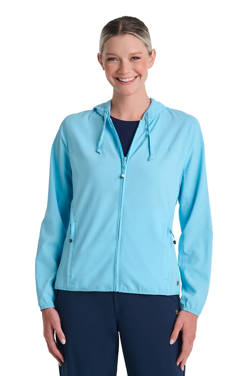 Women's Arcadian Packable Sunblock Jacket | Arctic Blue