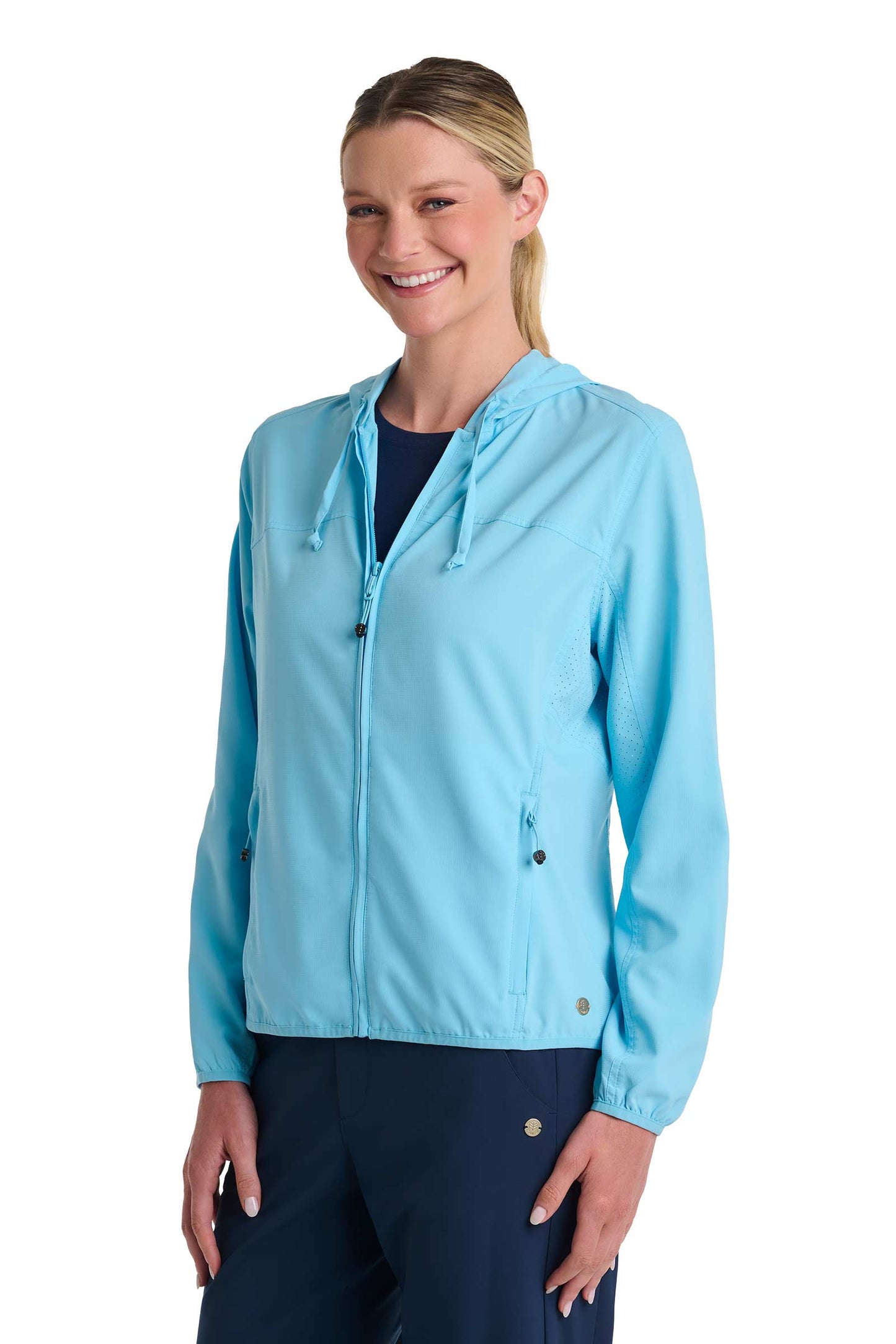 Women's Arcadian Packable Sunblock Jacket | Arctic Blue