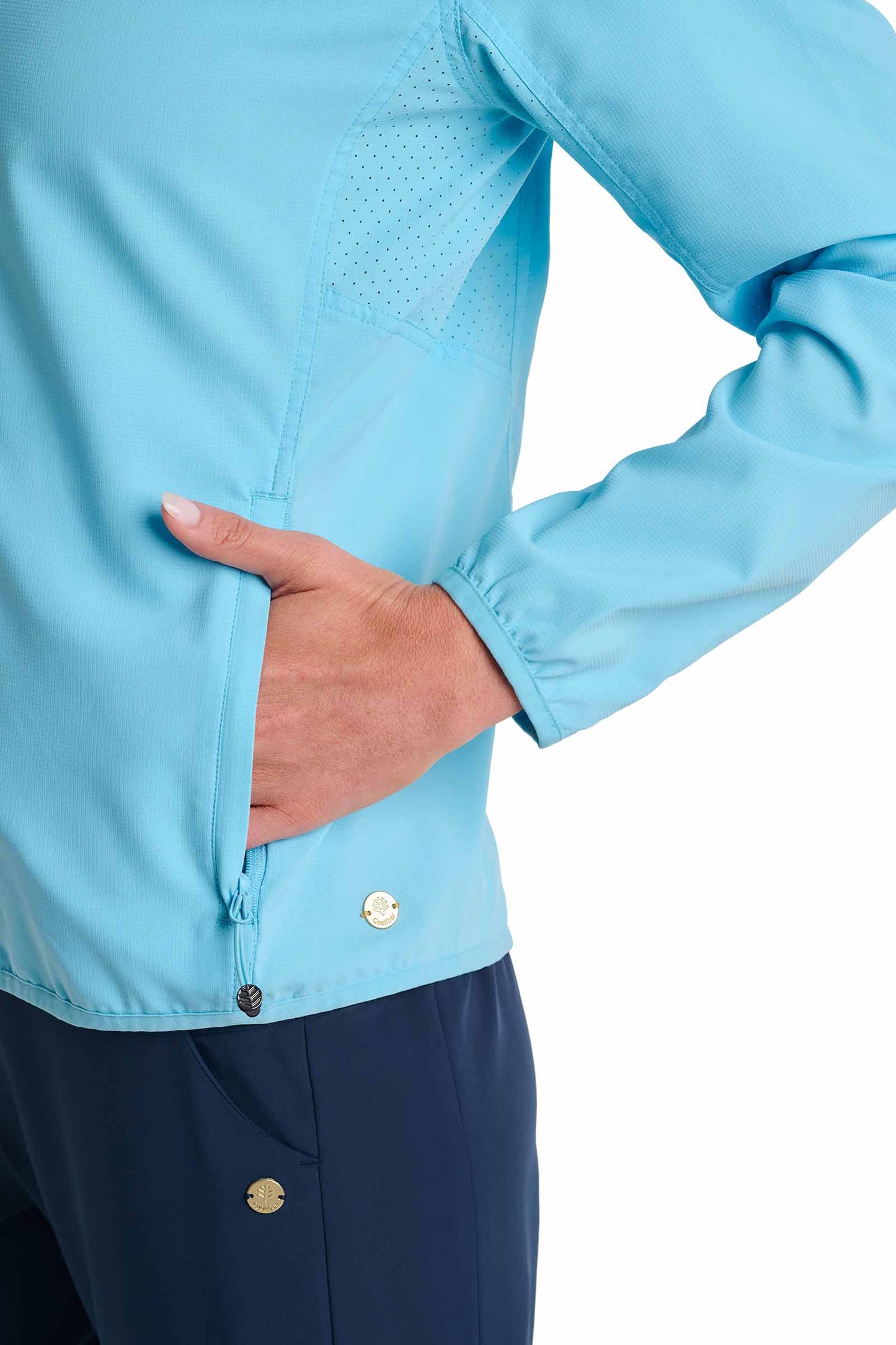 Women's Arcadian Packable Sunblock Jacket | Arctic Blue