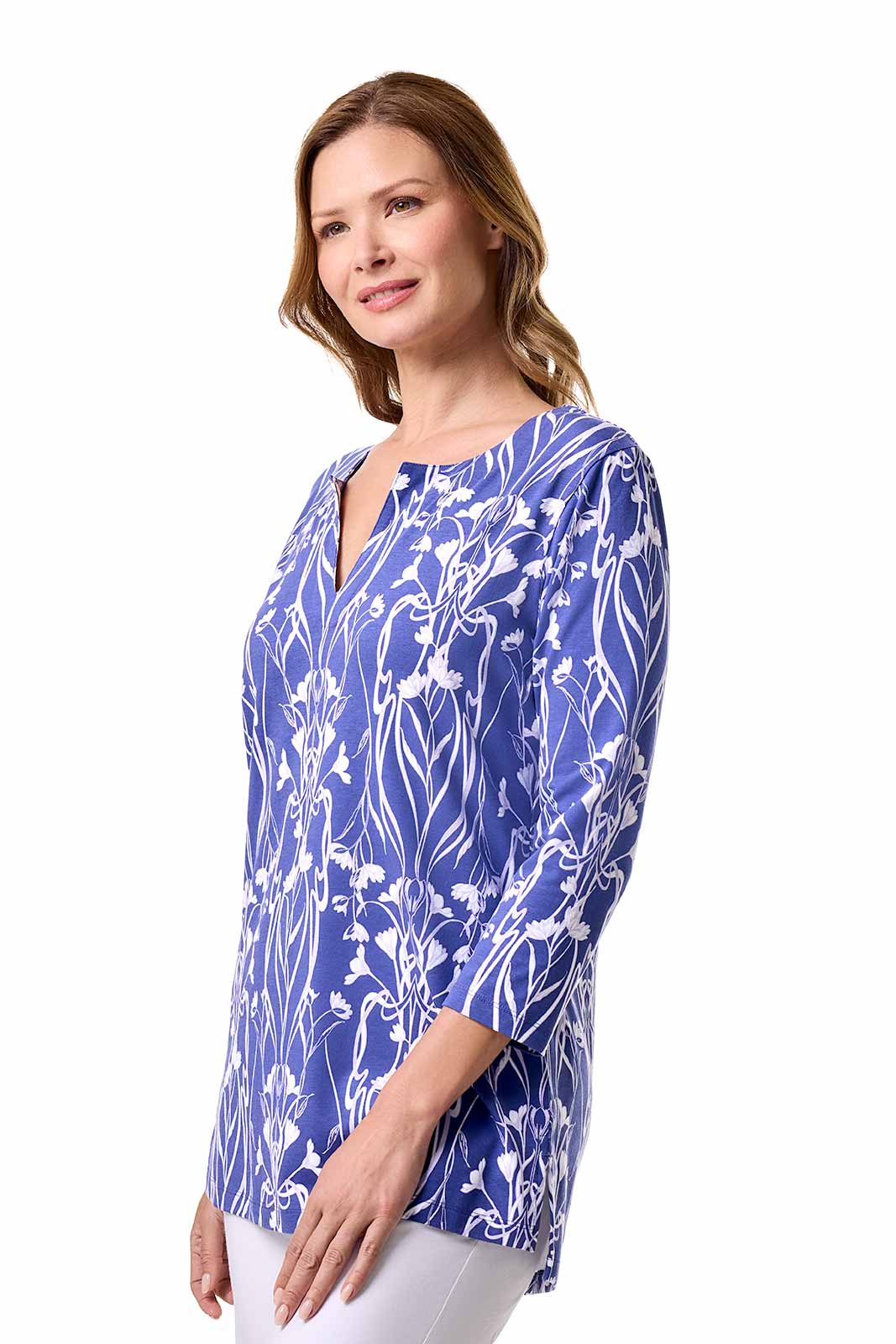 Women's St. Lucia Tunic Top | Future Dusk Iris Dusk