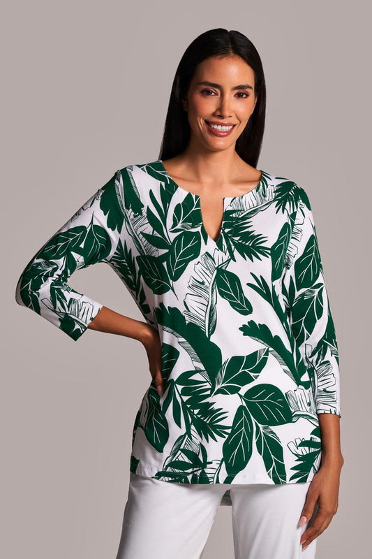 Women's St. Lucia Tunic Top | Eden Paradise Palm
