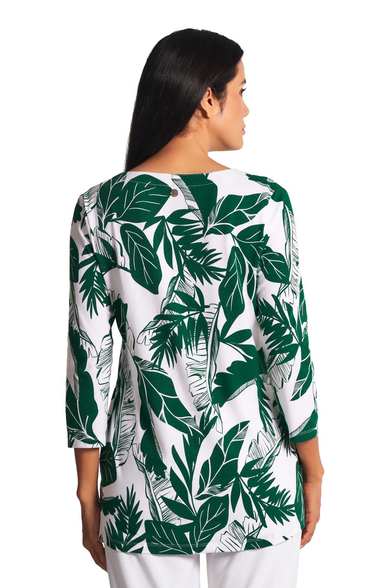 Women's St. Lucia Tunic Top | Eden Paradise Palm