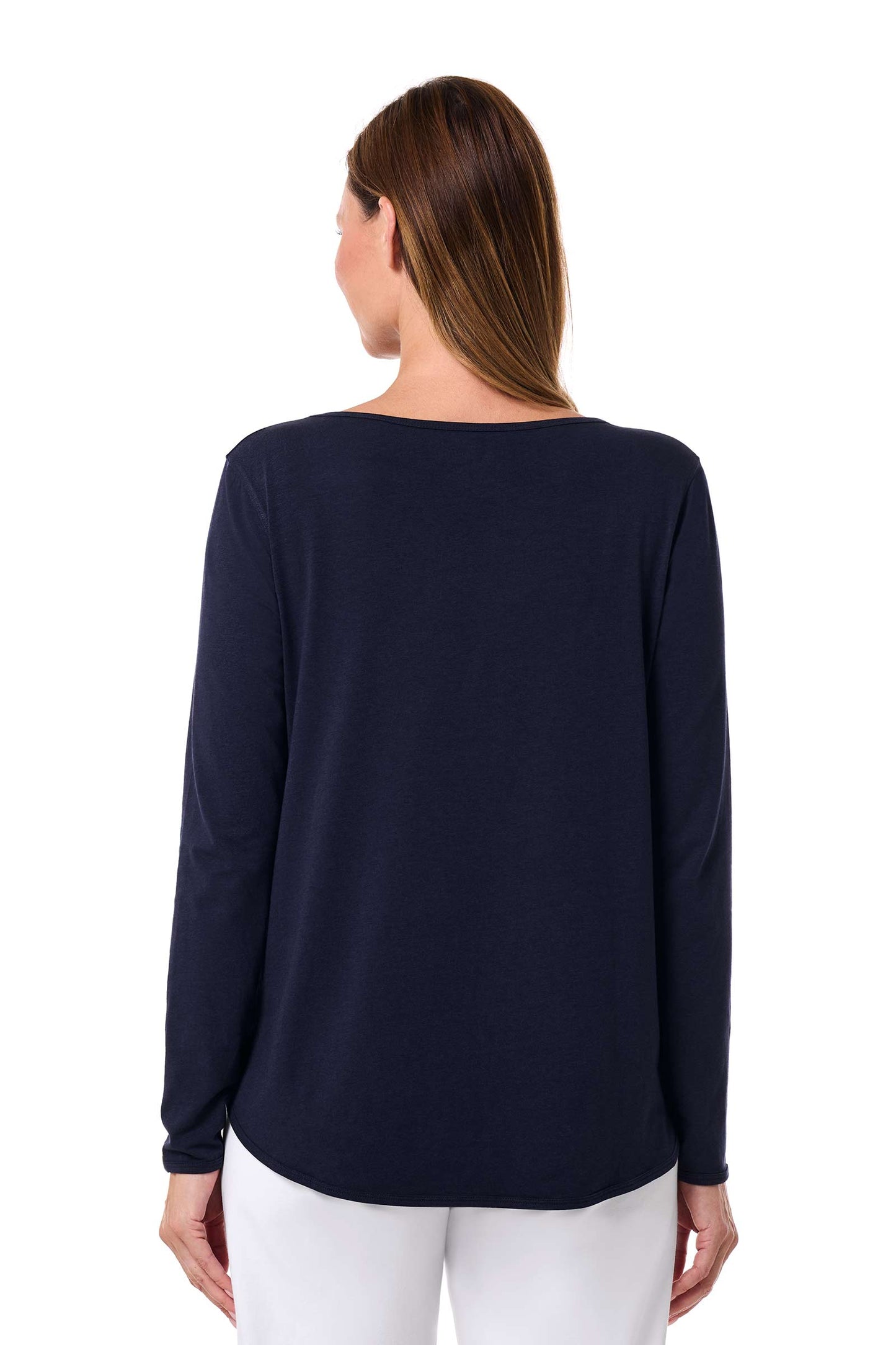 Women's Heyday Side Split Shirt | Navy