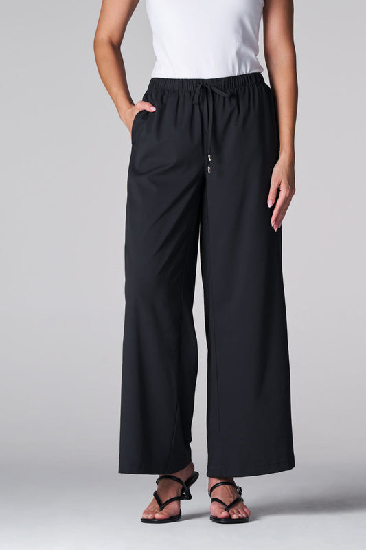 Women's Petra Wide Leg Pants | Black