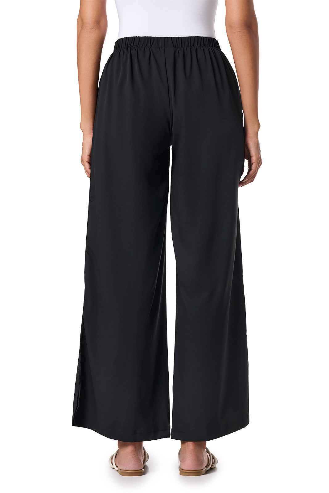 Women's Petra Wide Leg Pants | Black