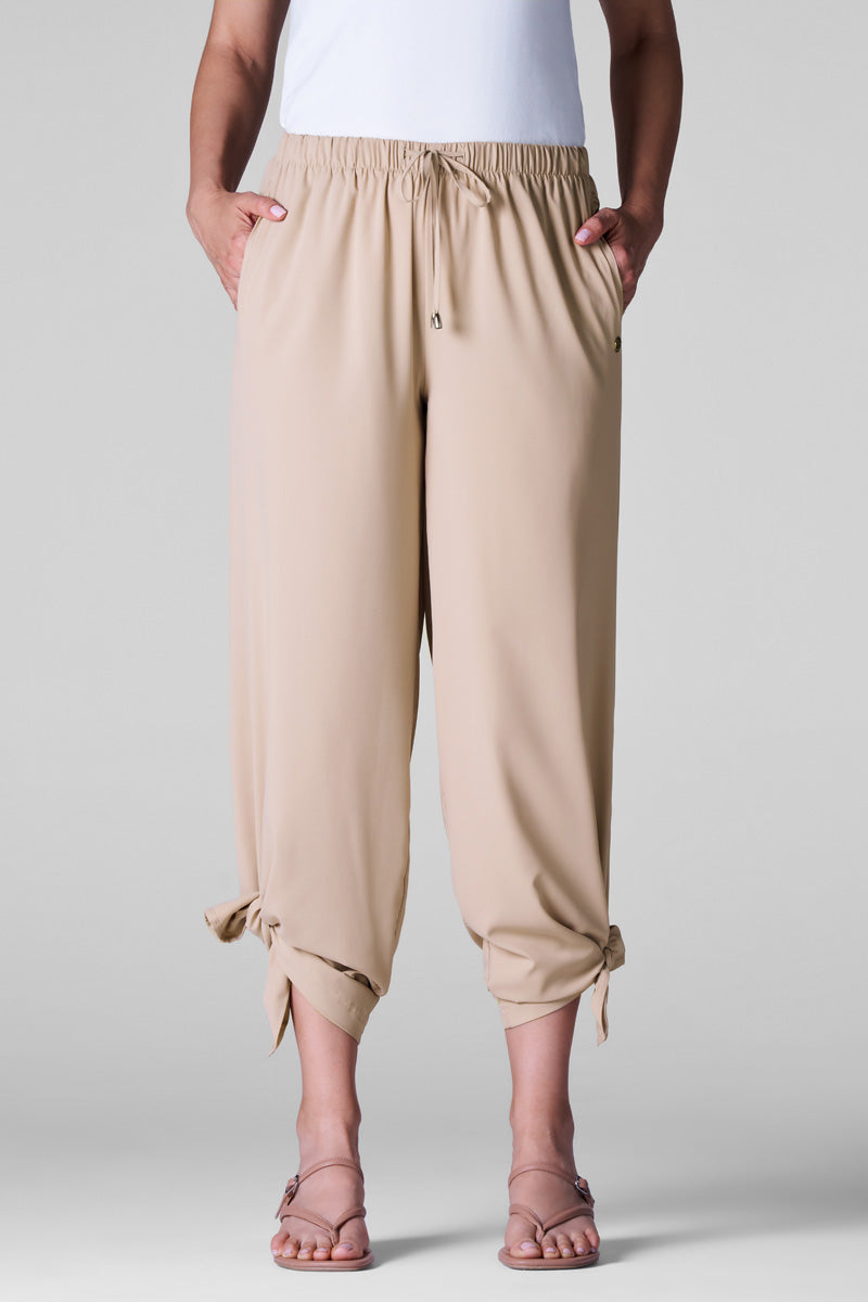 Women's Petra Wide Leg Pants | Pale Khaki