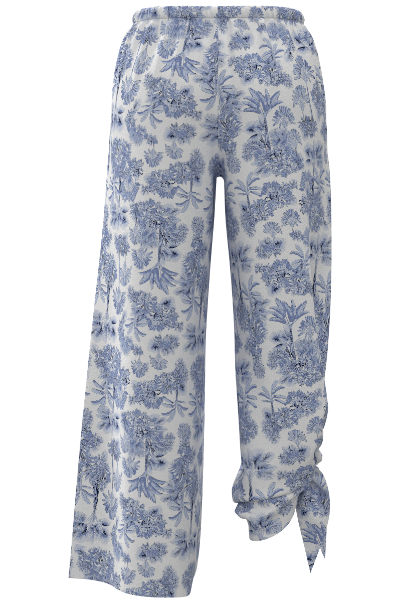 Women's Petra Wide Leg Pants | Periwinkle Isla Bonita