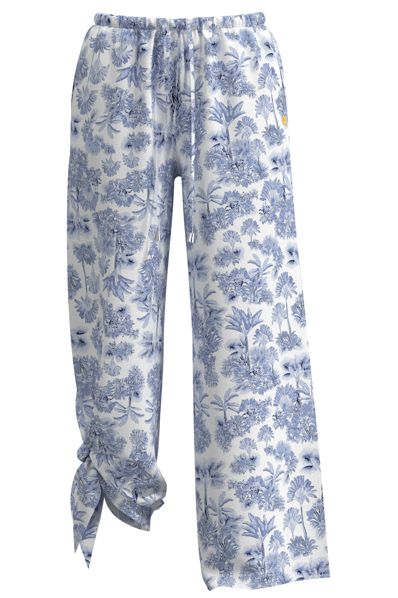 Women's Petra Wide Leg Pants | Periwinkle Isla Bonita