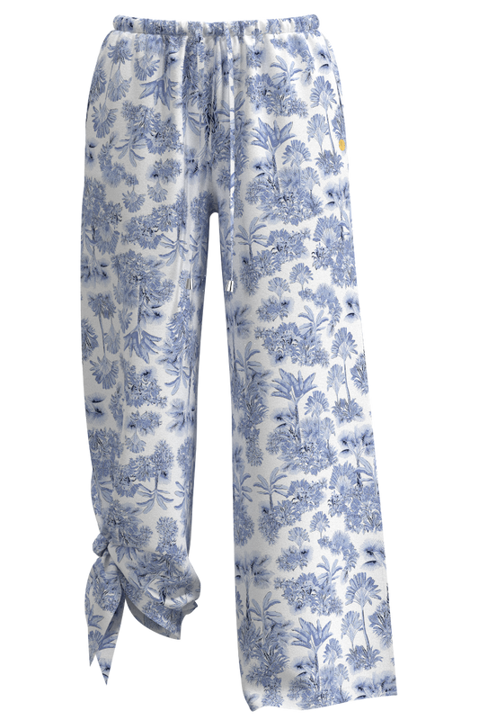 Women's Petra Wide Leg Pants | Periwinkle Isla Bonita