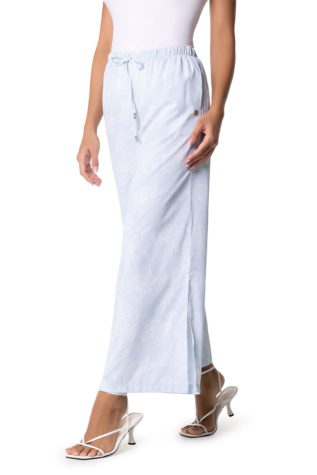 Women's Petra Wide Leg Pants | Skyride Perfect Peony