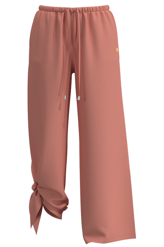 Women's Petra Wide Leg Pants | Soft Blush