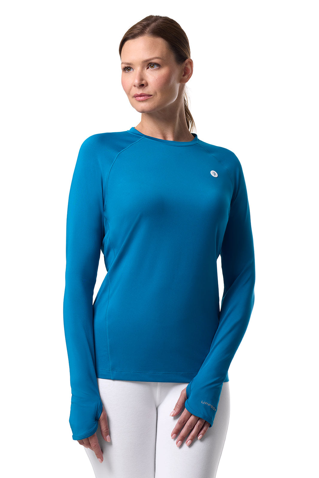 Women's Devi Long Sleeve Fitness T-Shirt | Bluejay