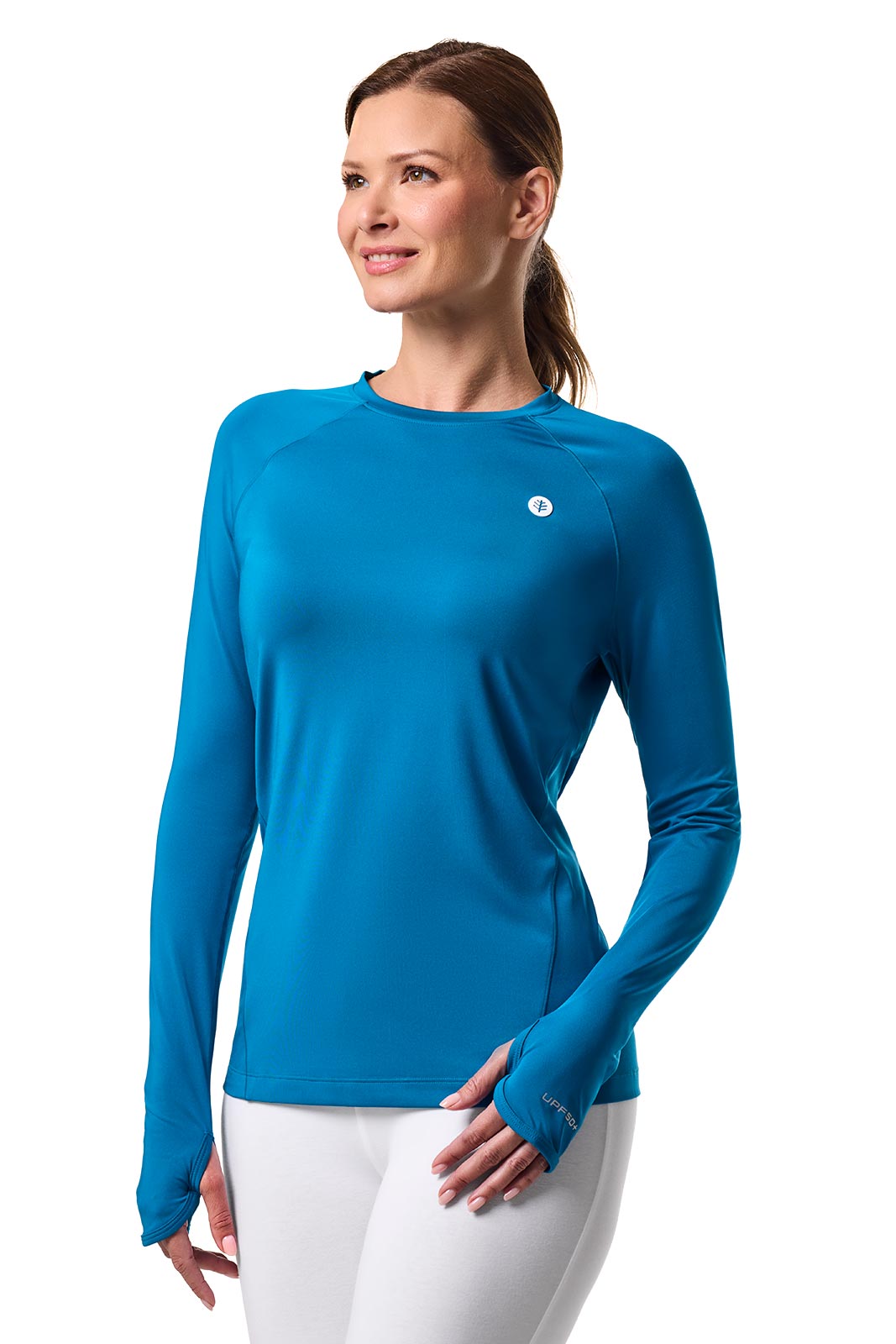 Women's Devi Long Sleeve Fitness T-Shirt | Bluejay