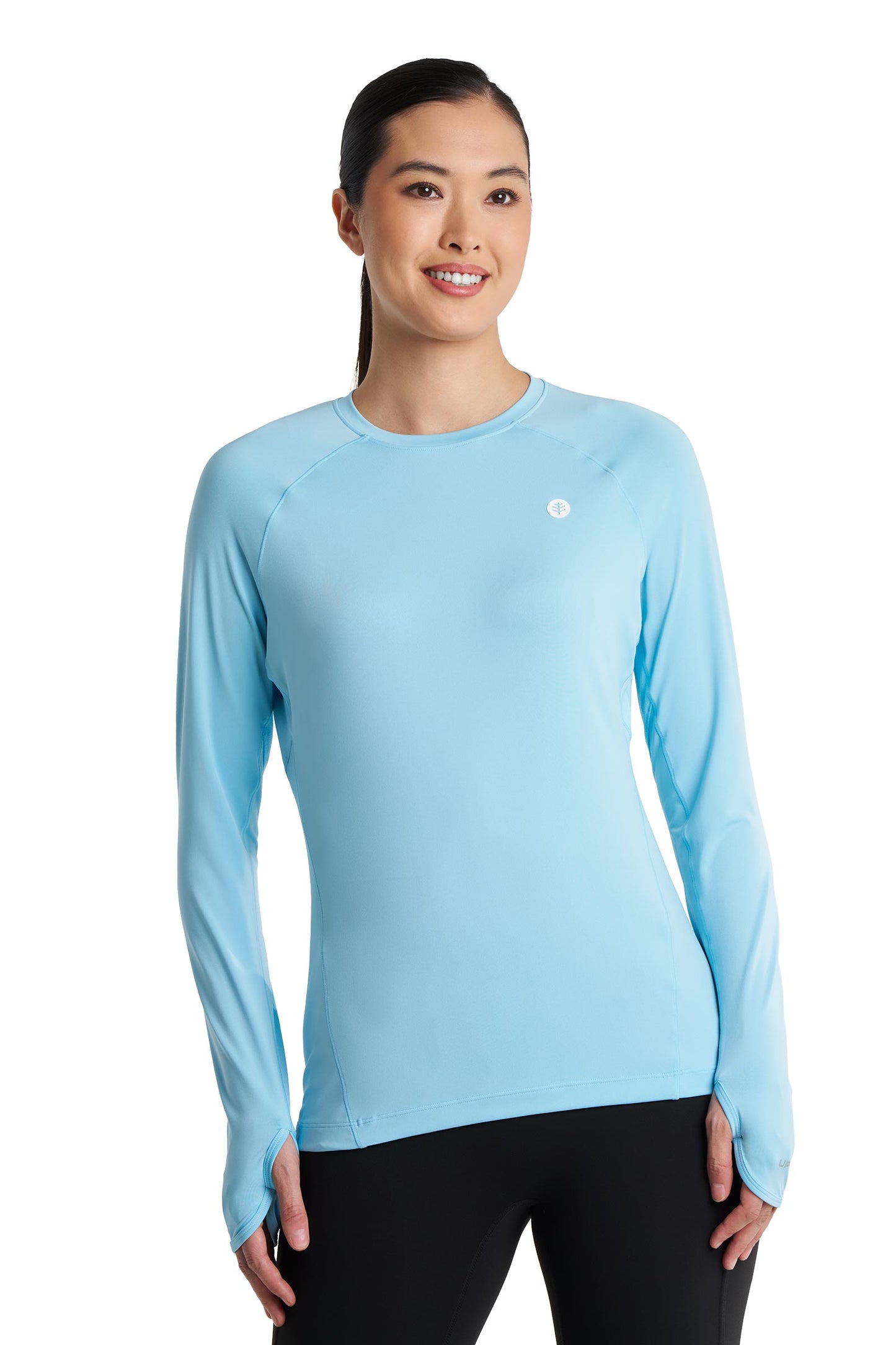 Women's Devi Long Sleeve Fitness T-Shirt | Arctic Blue